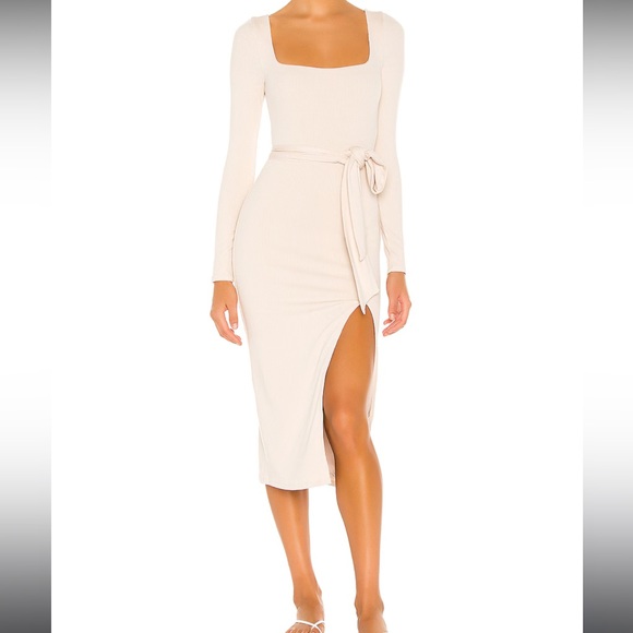 Lovers + Friends Dresses & Skirts - Lovers and Friends - Sariah Midi Dress in Ecru Size S